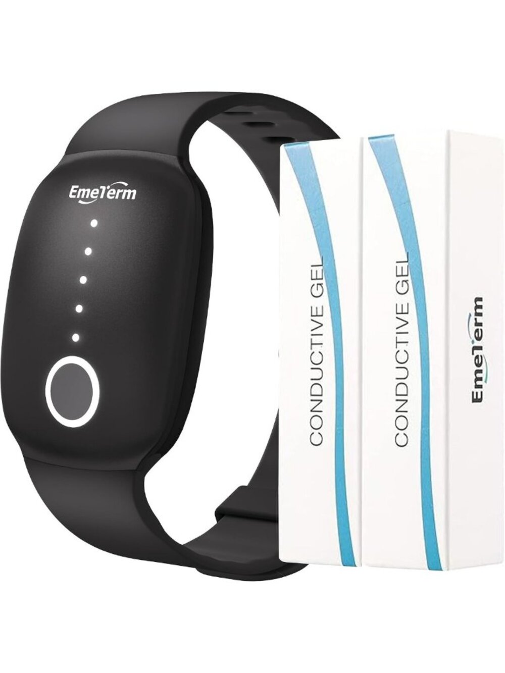 Anti-Nausea Wristbands for Travel & Motion Sickness Relief - Rechargeable